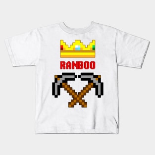 Ranboo Pickaxes Kids T-Shirt